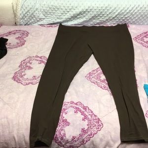 Brown leggings
